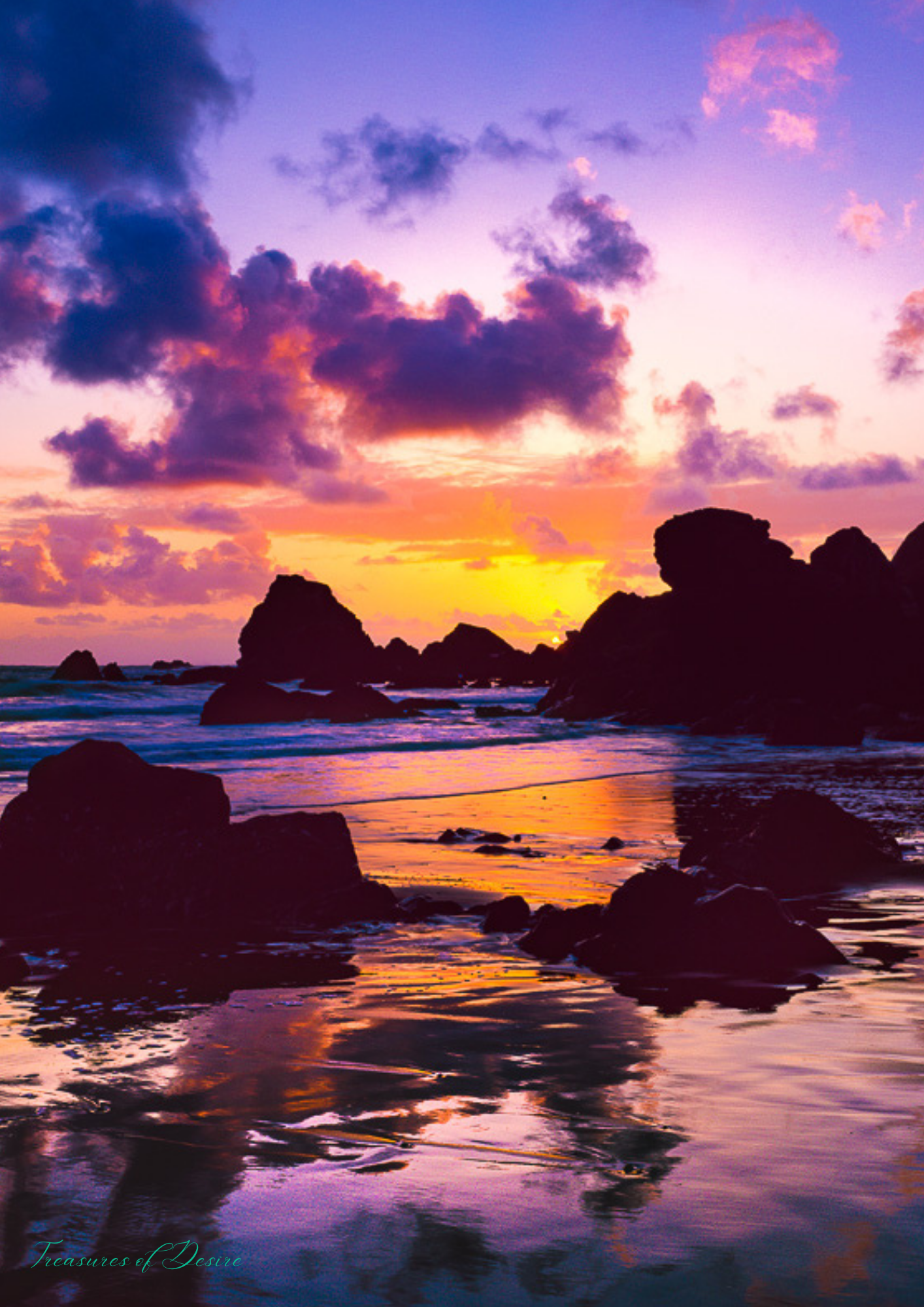 Oregon Coast Stationary Set Digital Download