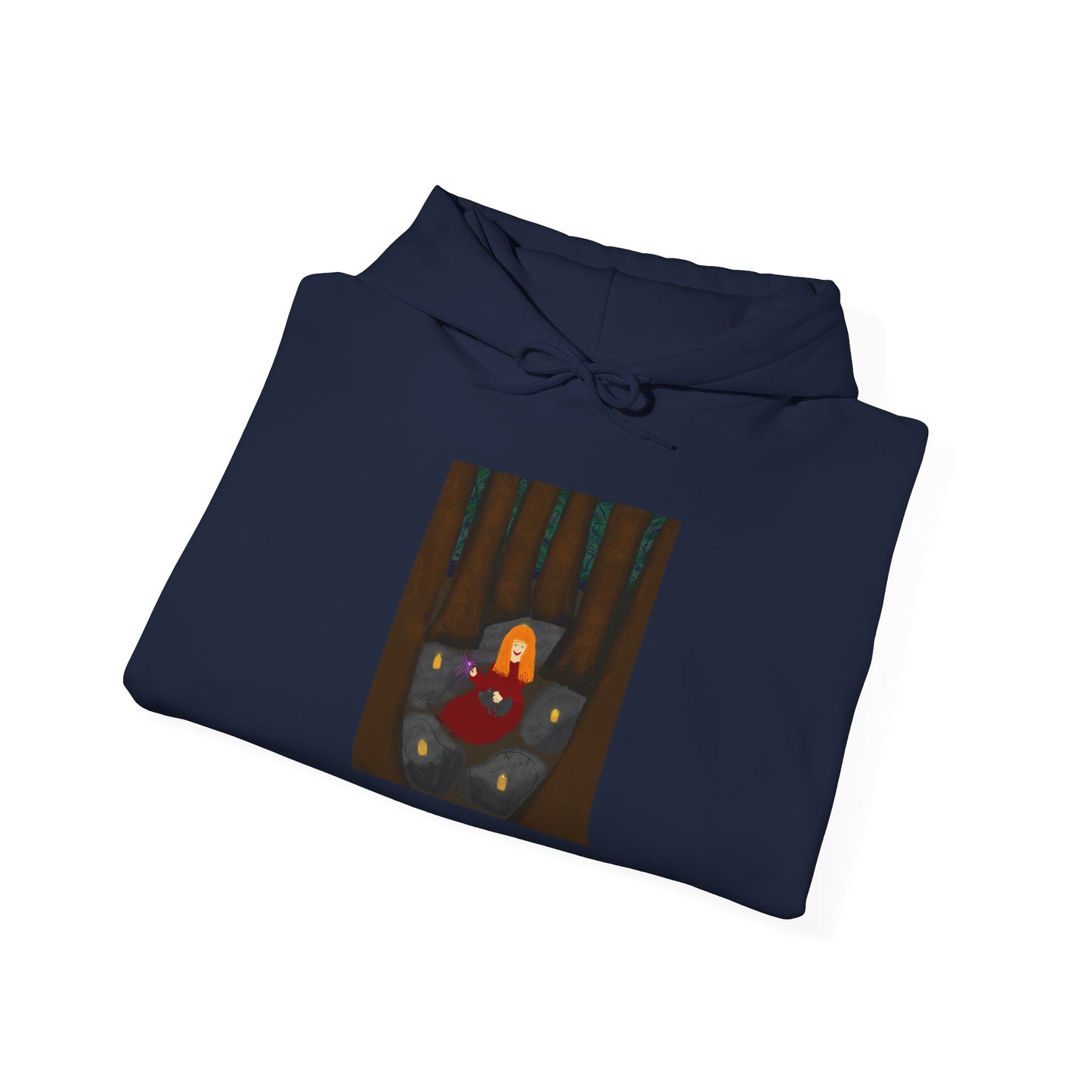 Wispering Flame Unisex Heavy Blend™ Hooded Sweatshirt