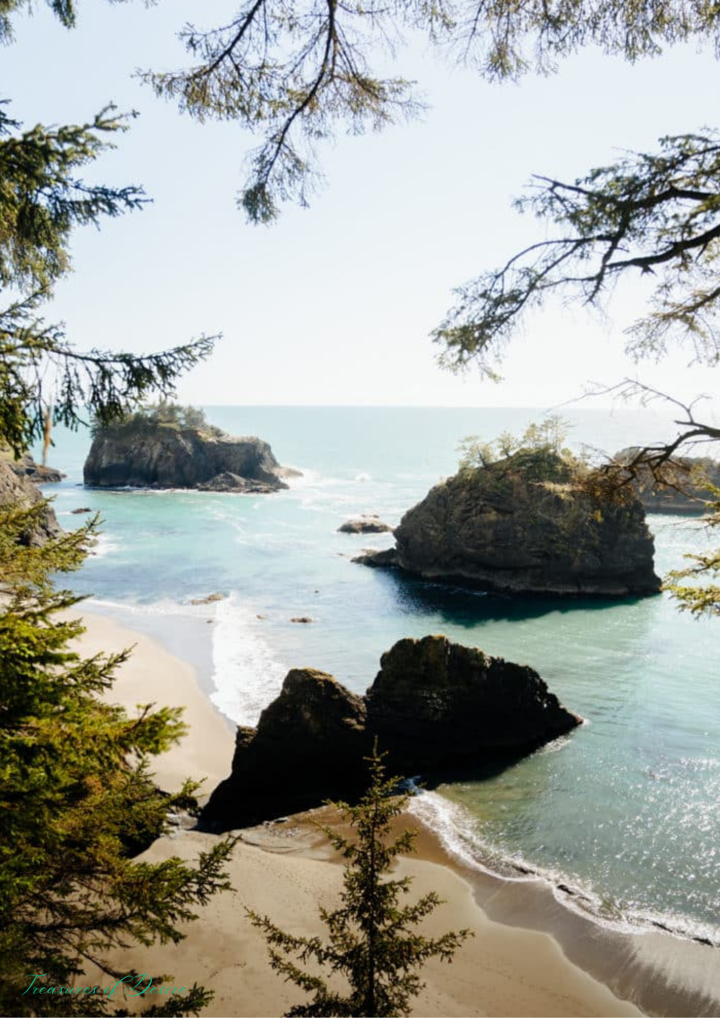 Oregon Coast Stationary Set Digital Download