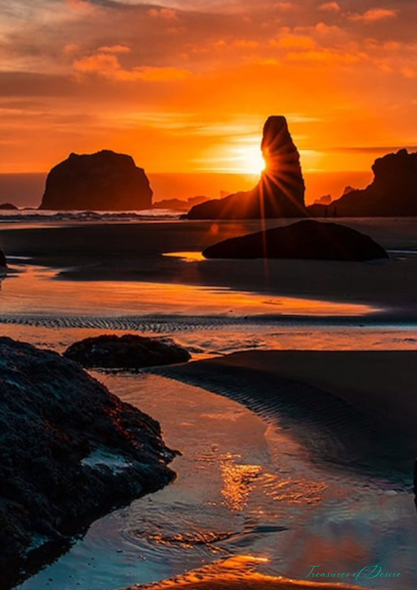 Oregon Coast Stationary Set Digital Download