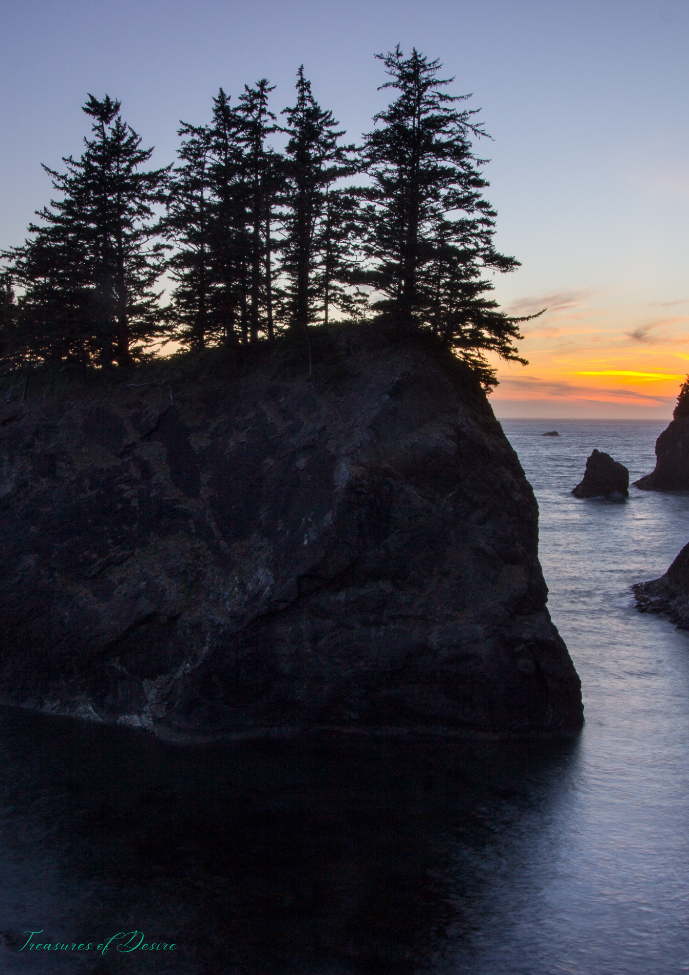 Oregon Coast Stationary Set Digital Download