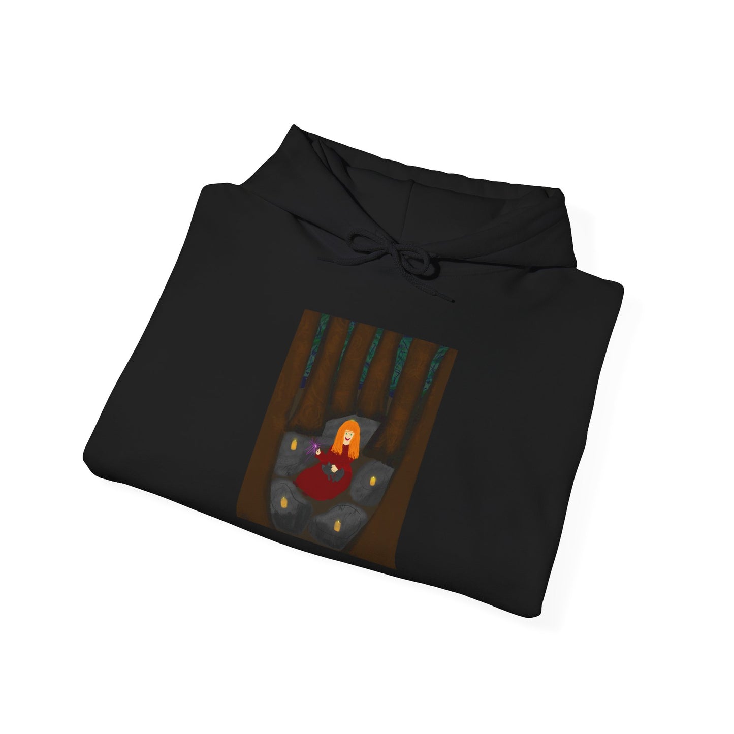 Wispering Flame Unisex Heavy Blend™ Hooded Sweatshirt