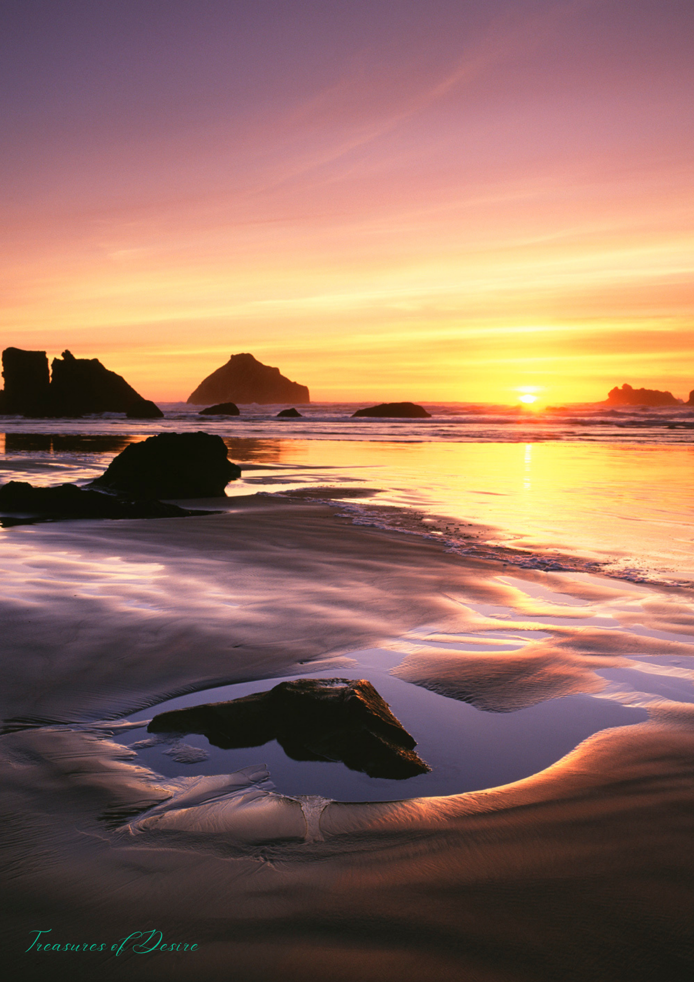 Oregon Coast Stationary Set Digital Download