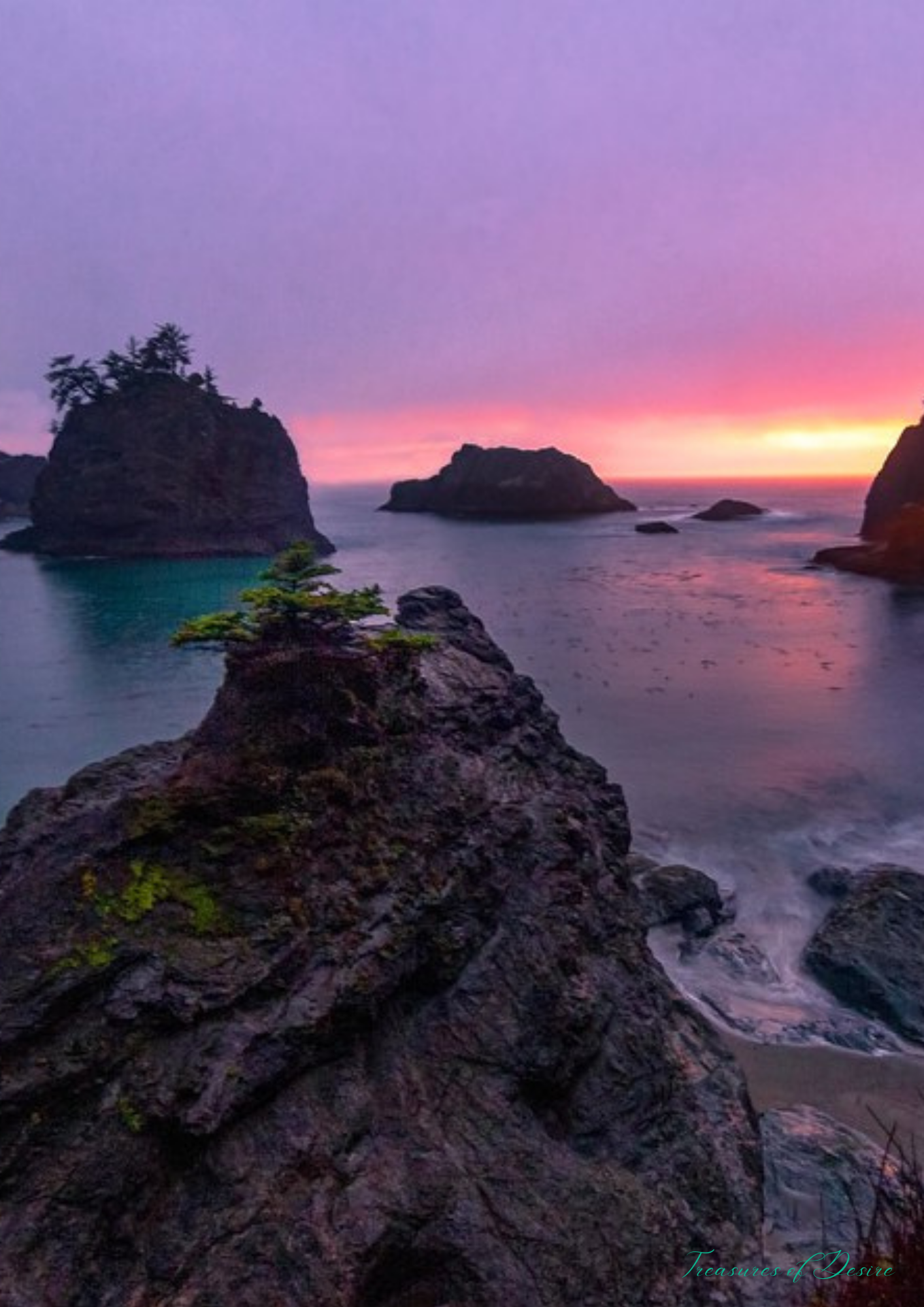 Oregon Coast Stationary Set Digital Download
