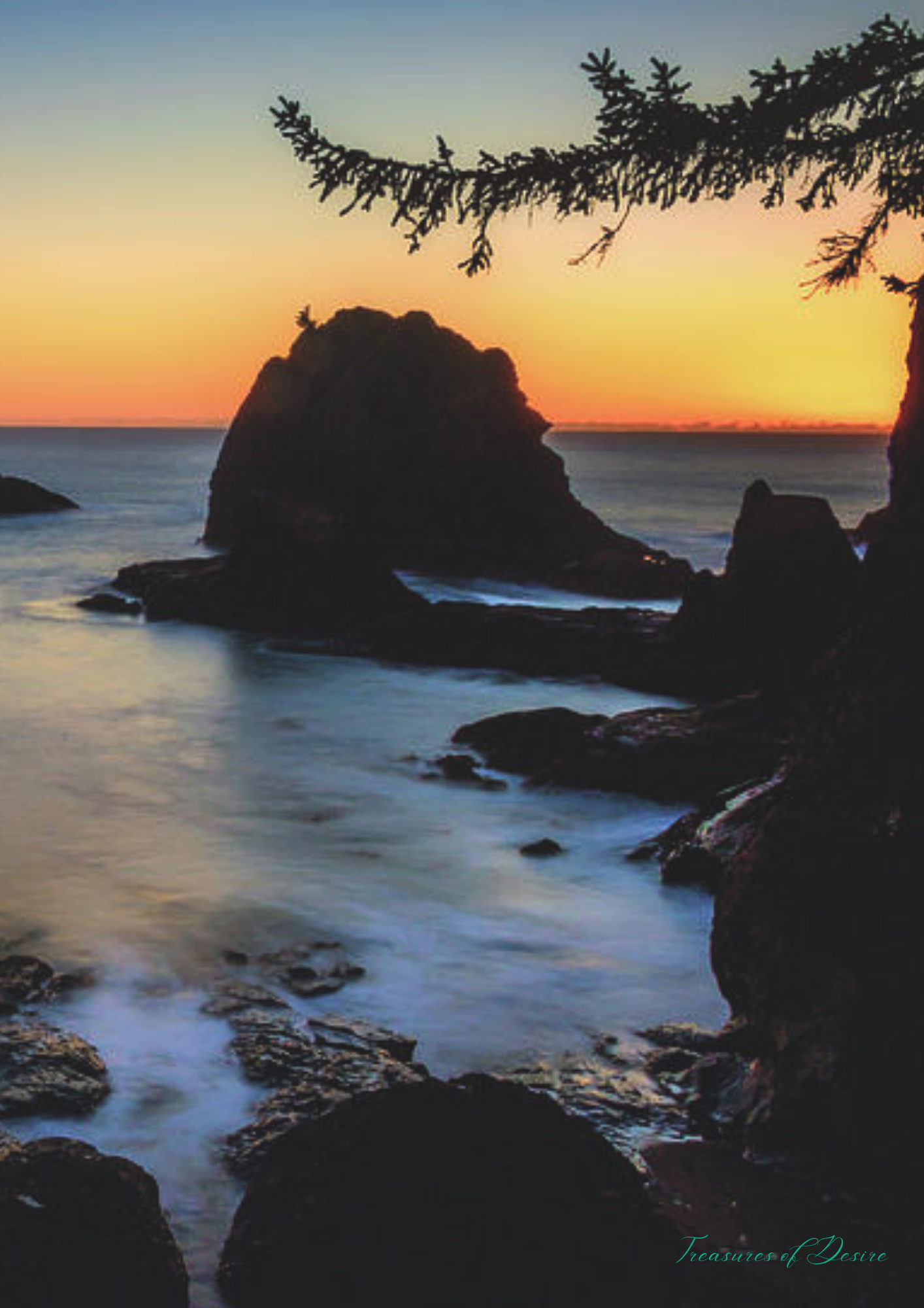 Oregon Coast Stationary Set Digital Download