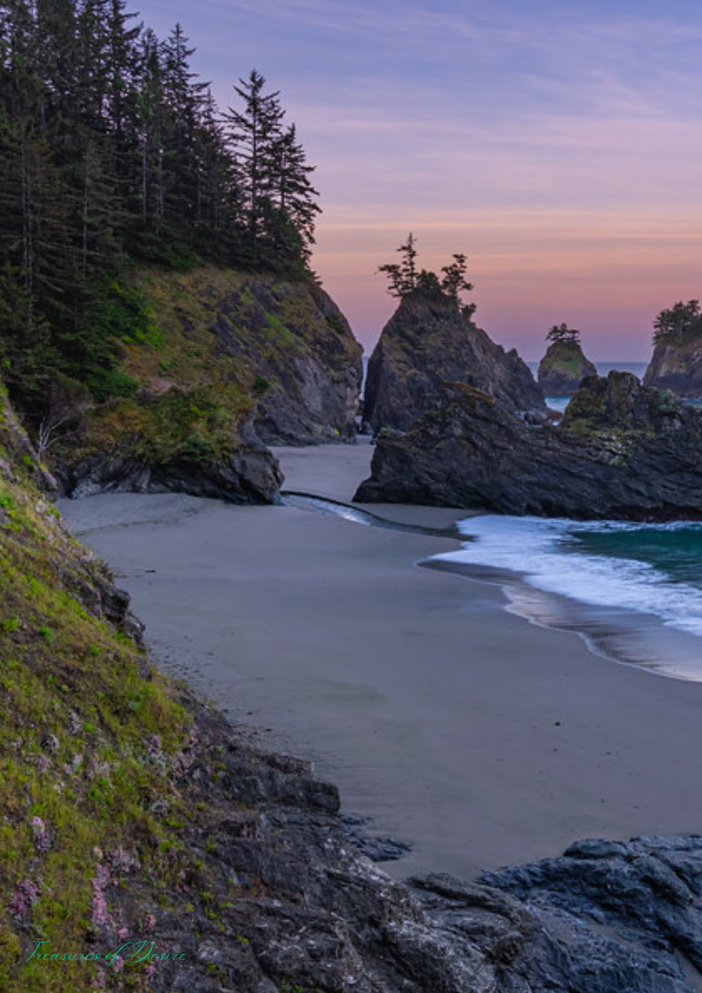 Oregon Coast Stationary Set Digital Download