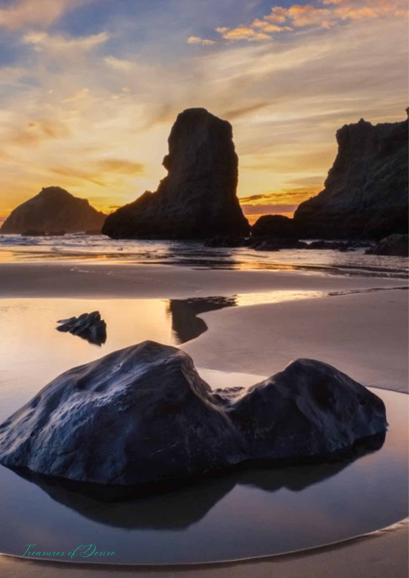 Oregon Coast Stationary Set Digital Download