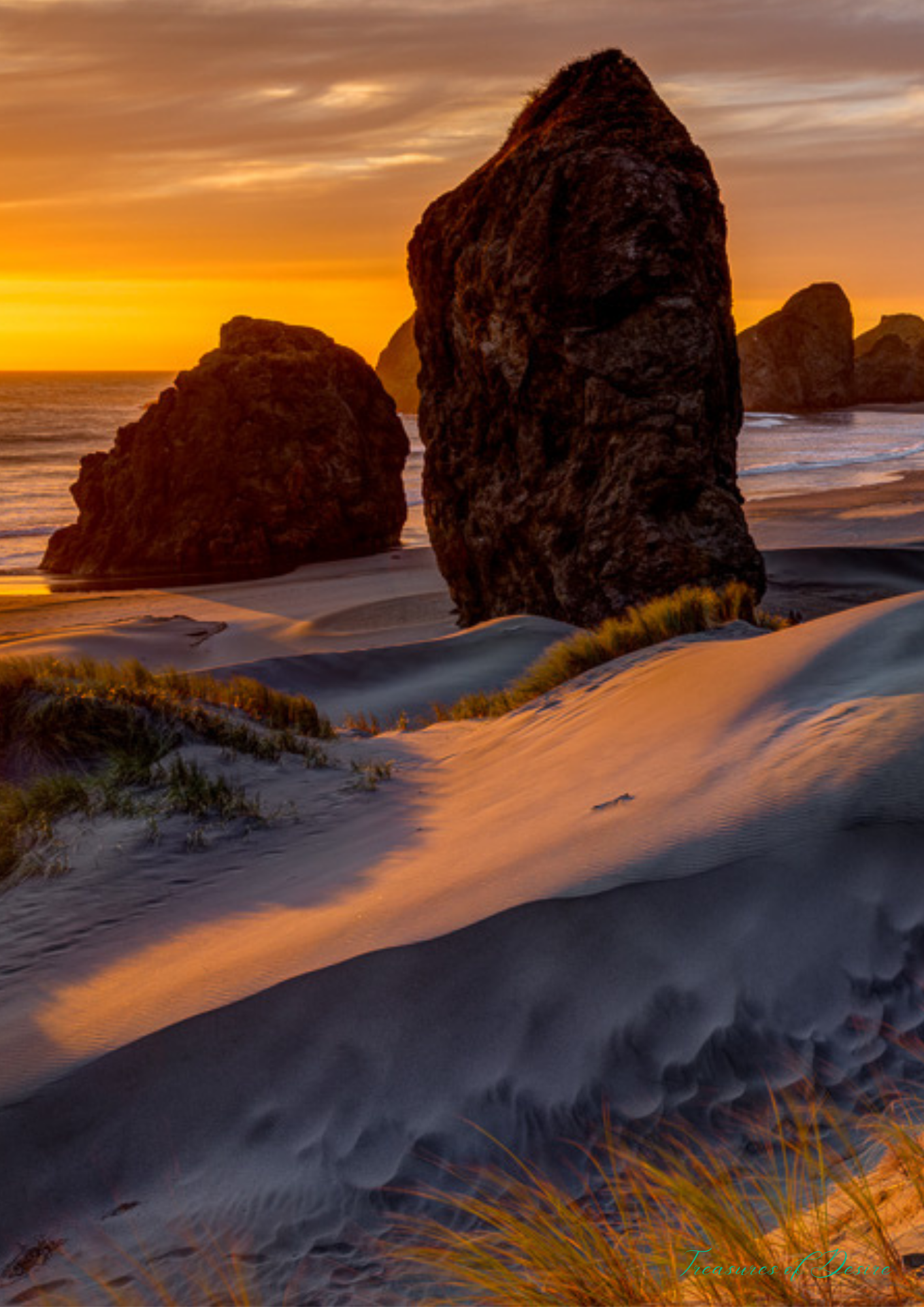 Oregon Coast Stationary Set Digital Download