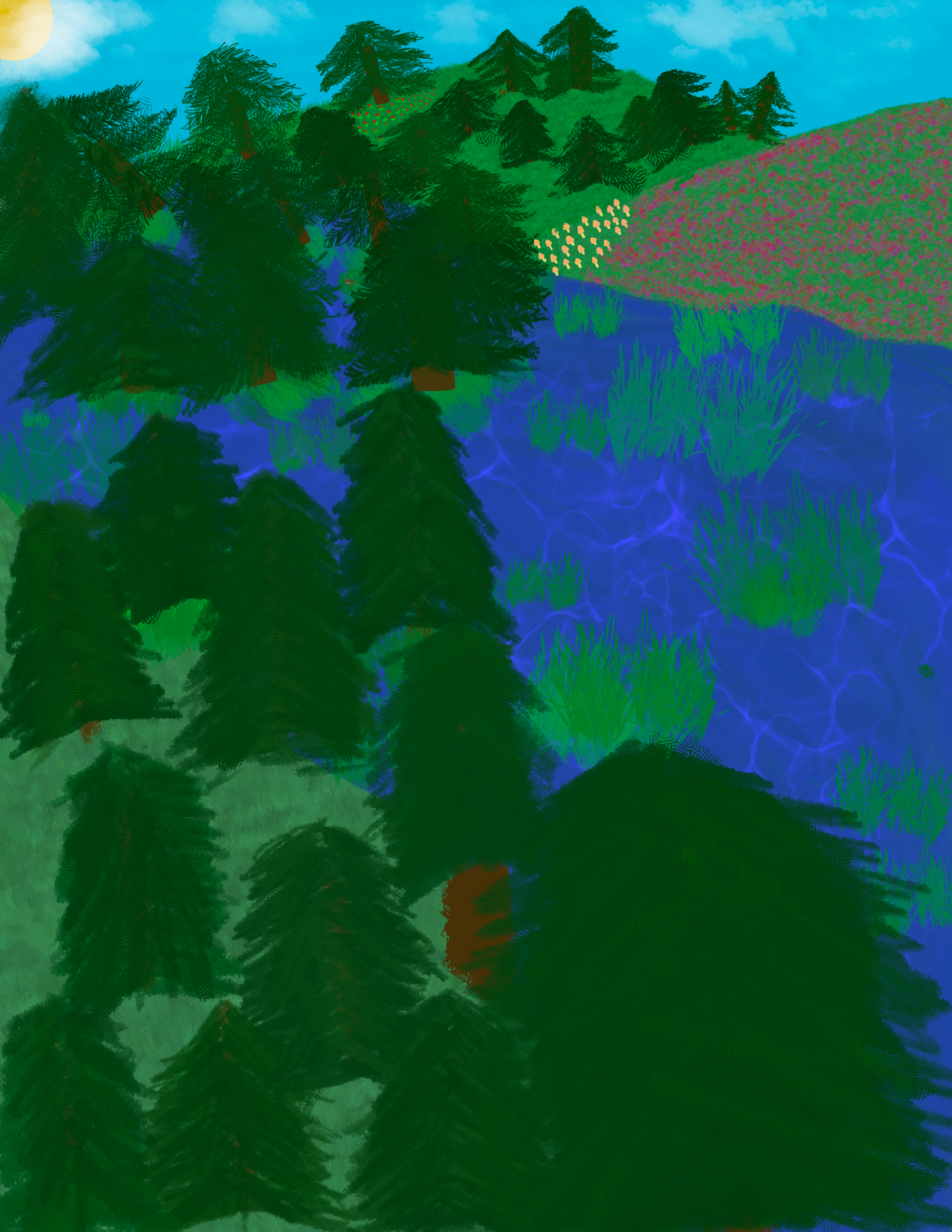 Rolling Hills Landscape