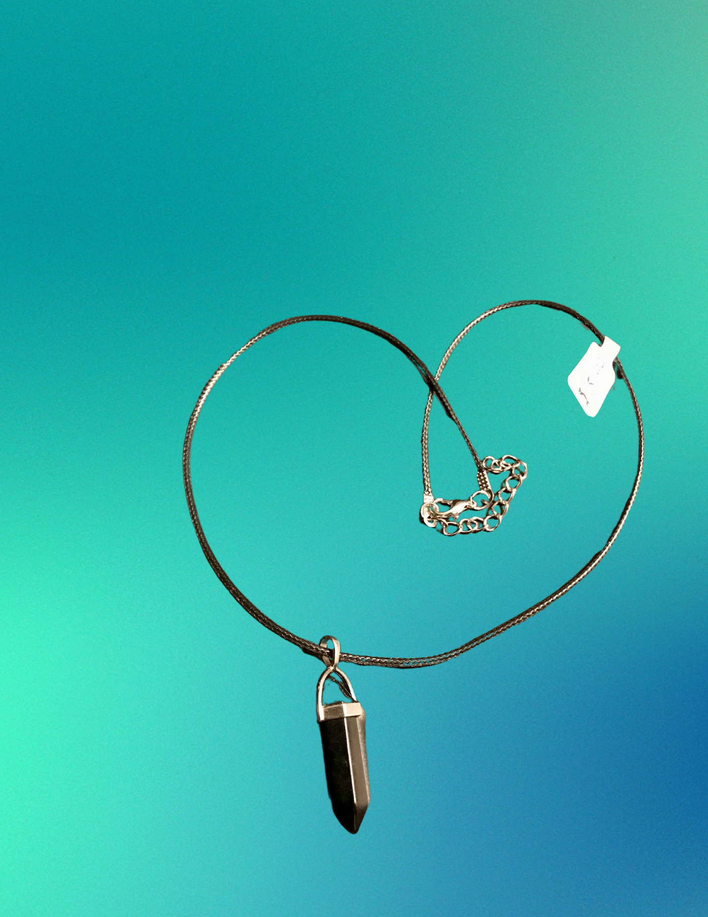 Obsidian Crystal Necklace