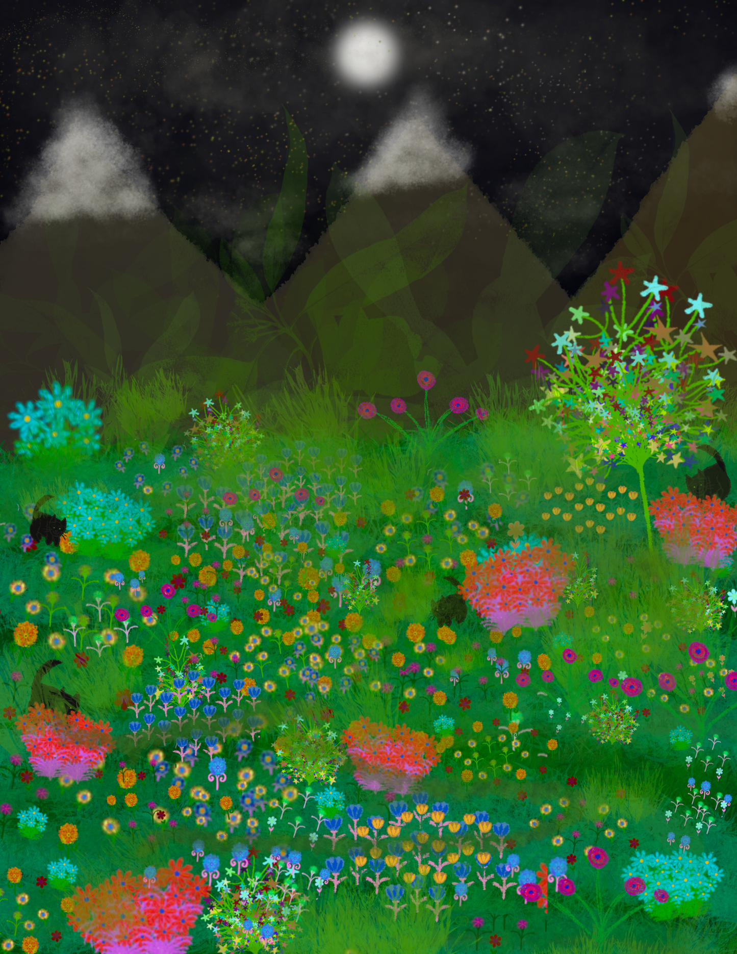 Twilight Petal Garden