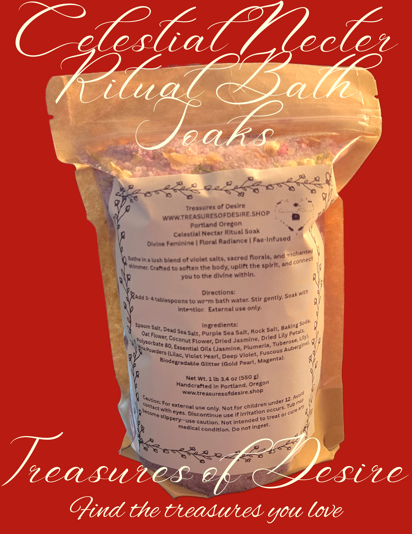 Celestial Nectar Ritual Bath Soak