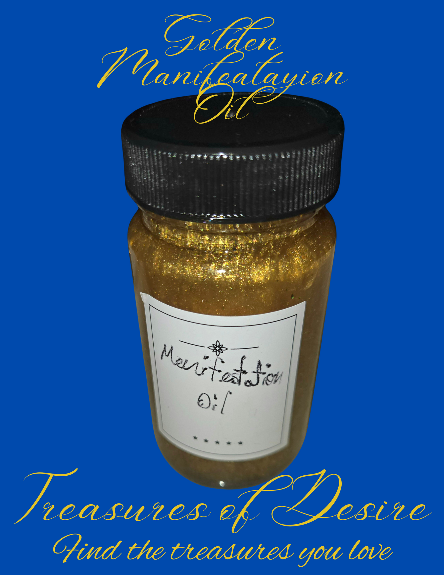 Golden Manifestation Oil 5oz