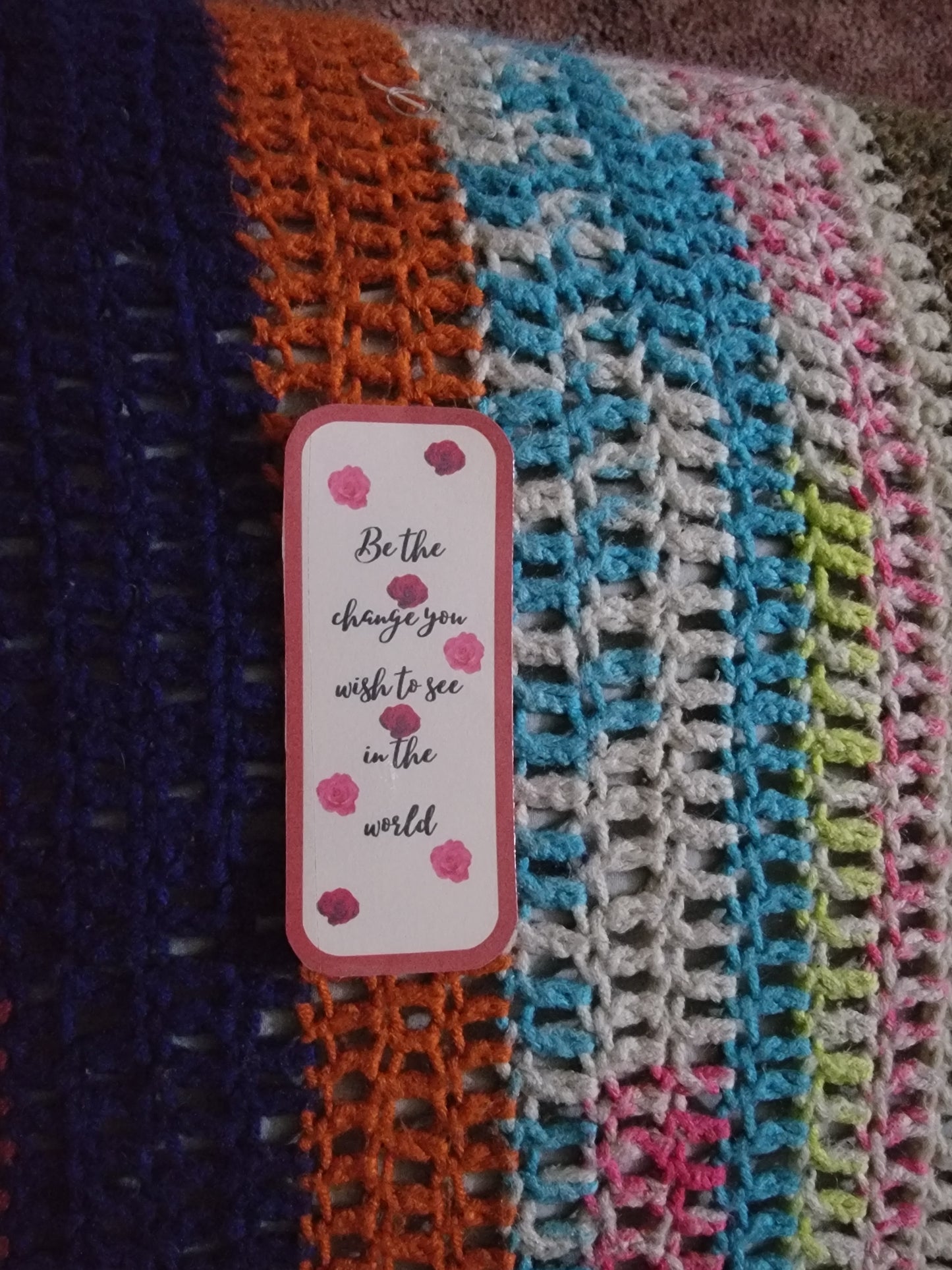 Be the Change Page Charm