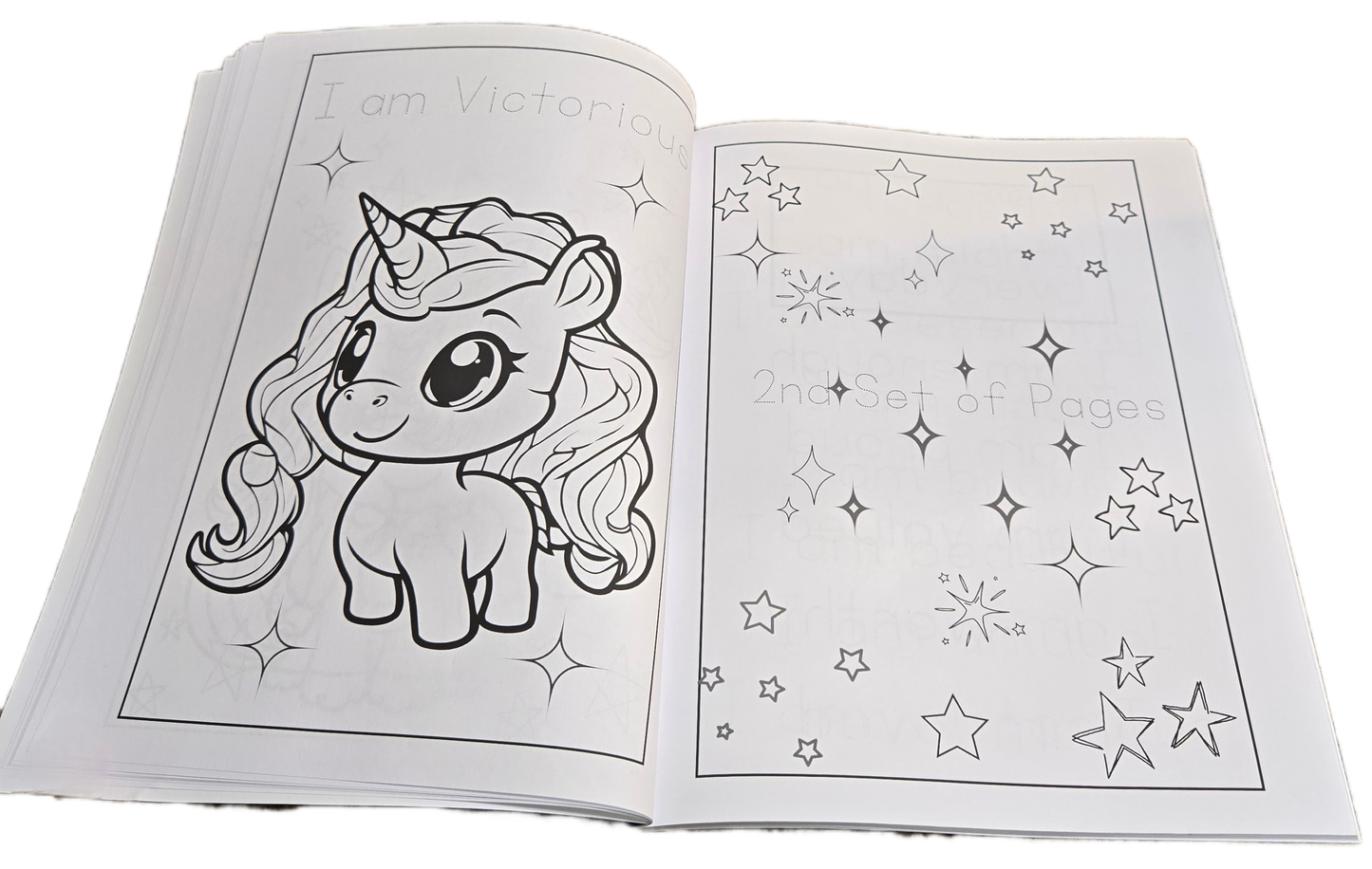 Magical Unicorns Coloring Book