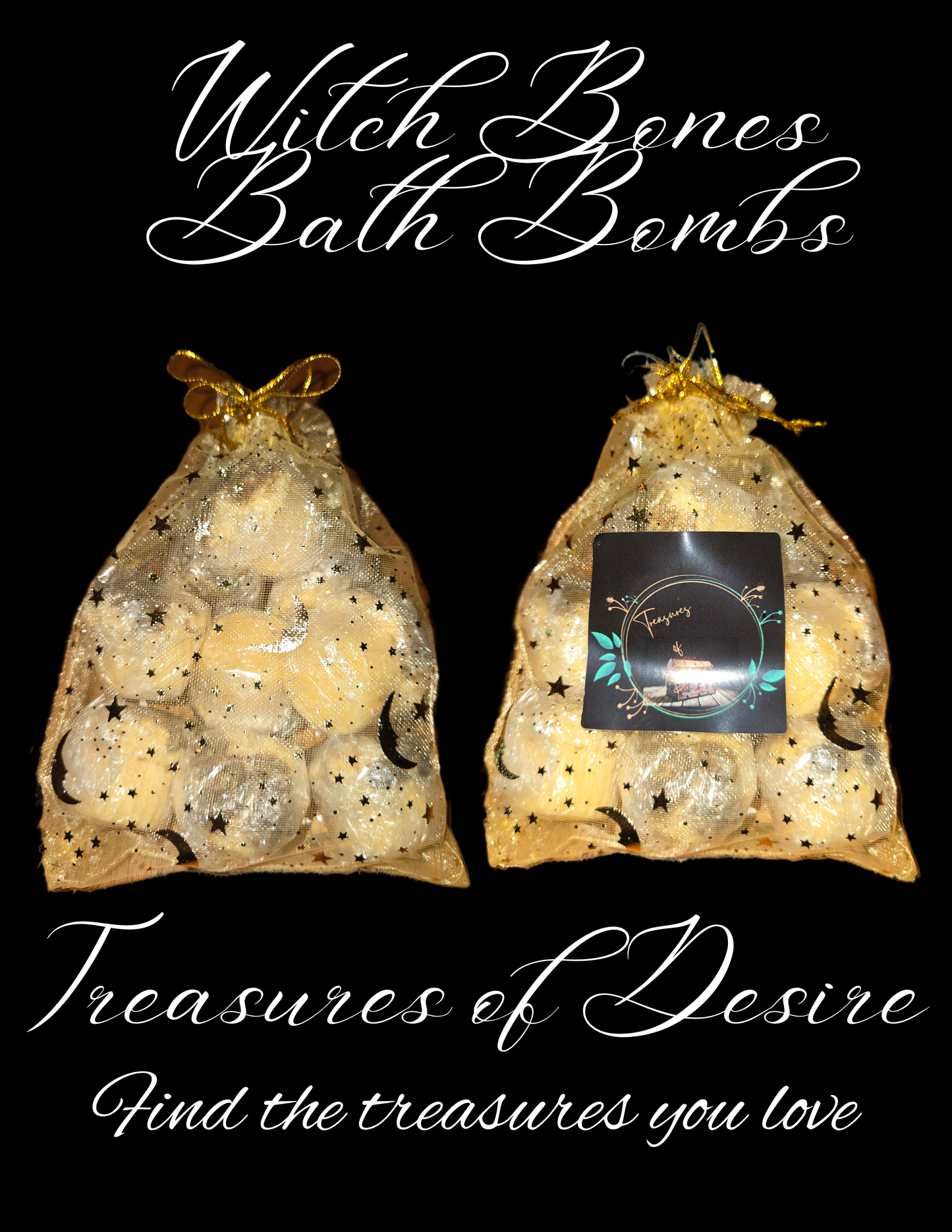 Witch Bone Bath Bombs
