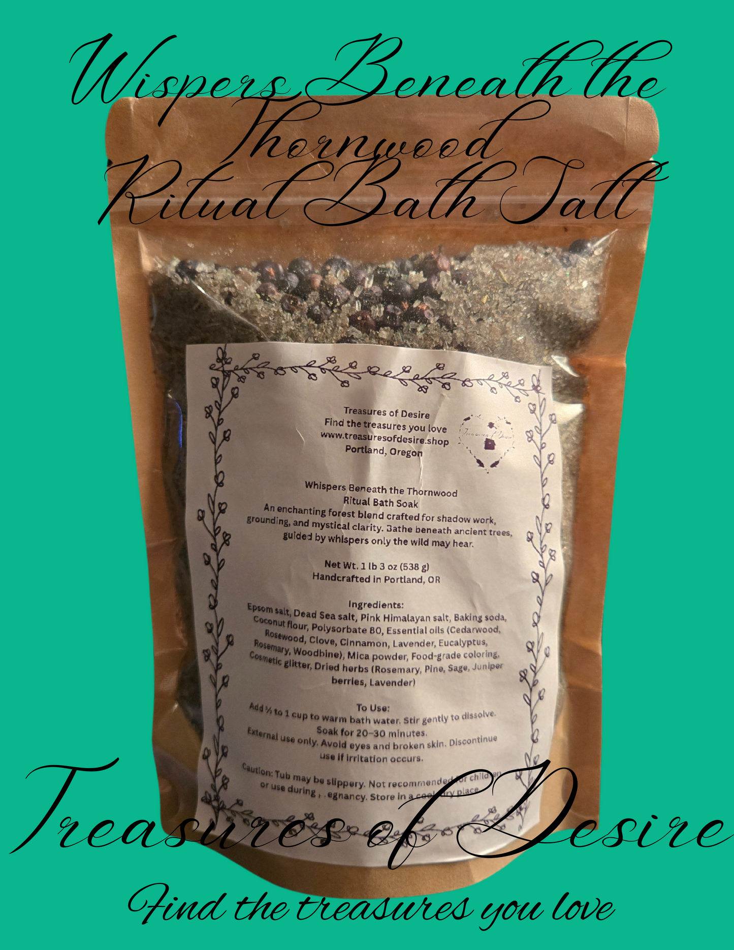 Wispers Beneath the Thornwood-Ritual Bath Soak