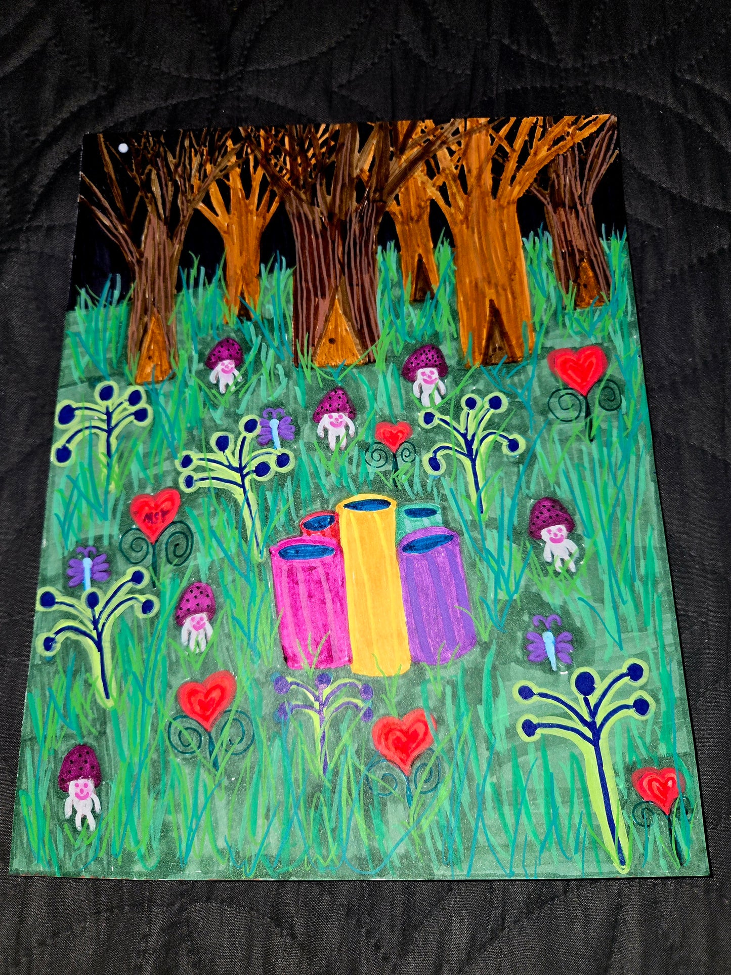 Hidden Glade Of The Mycellium Creatures