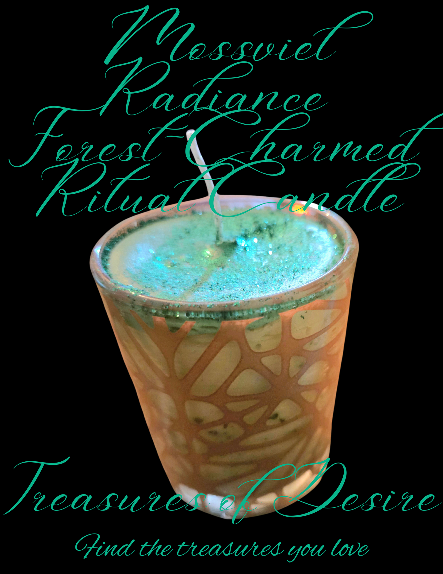 Mossviel Radiance Forest-Charmed Ritual Candle