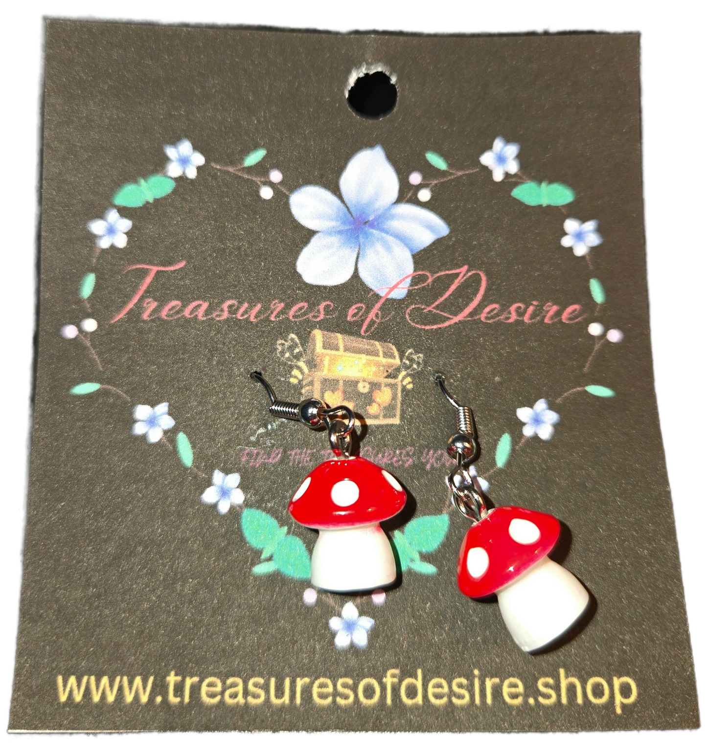 Red Mushroom Dangler