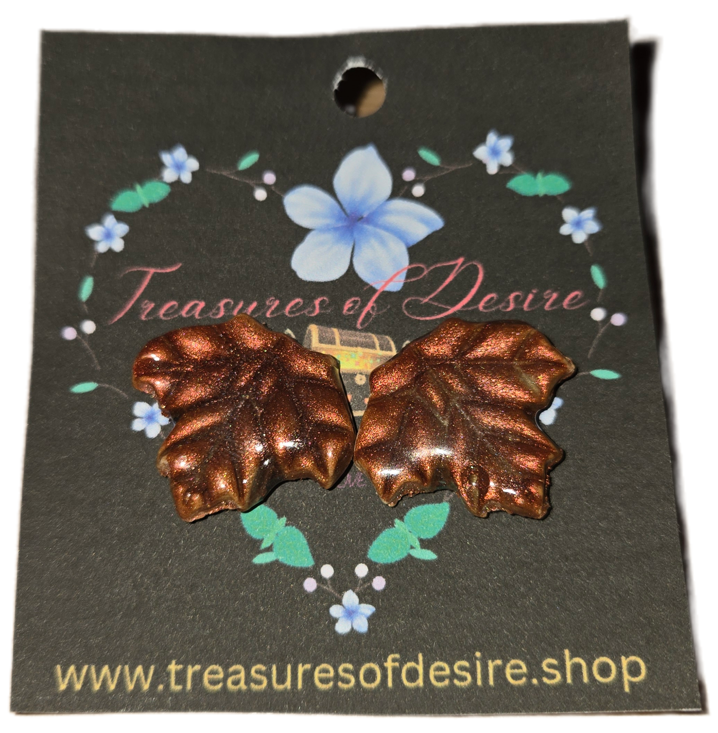 The Whispers of the Woods Stud Earrings