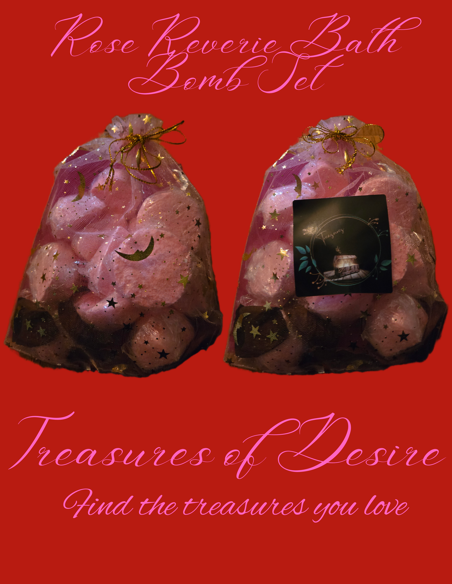 Rose Reverie Ritual Bath Bomb Set