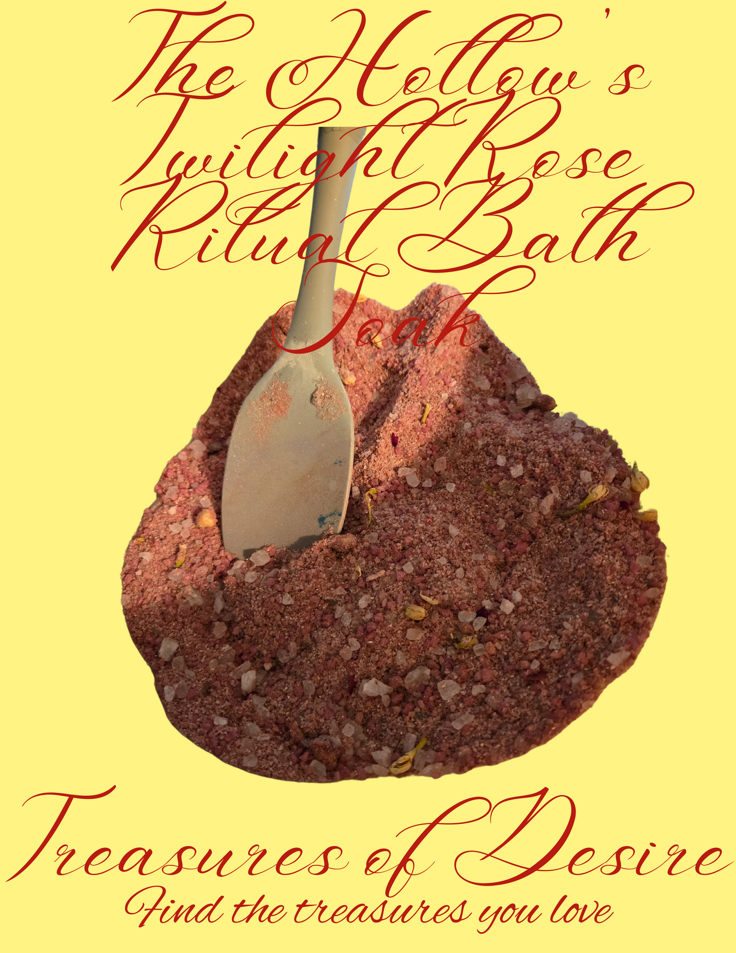 The Hollow's Twilight Rose Ritual Bath Soak