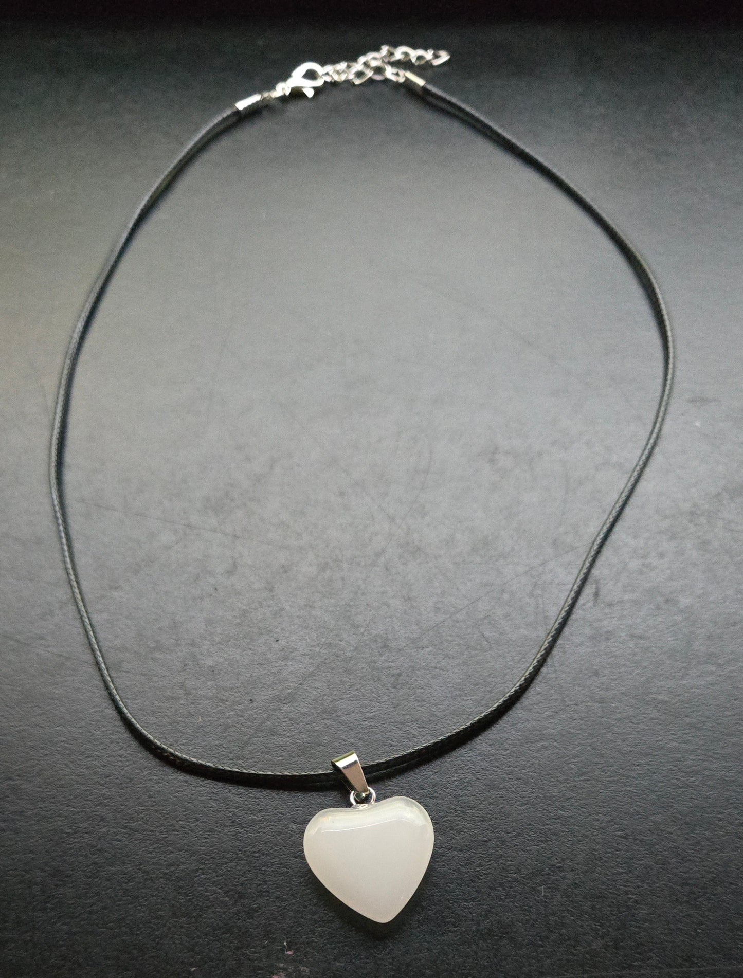Crystal Heart Neclace