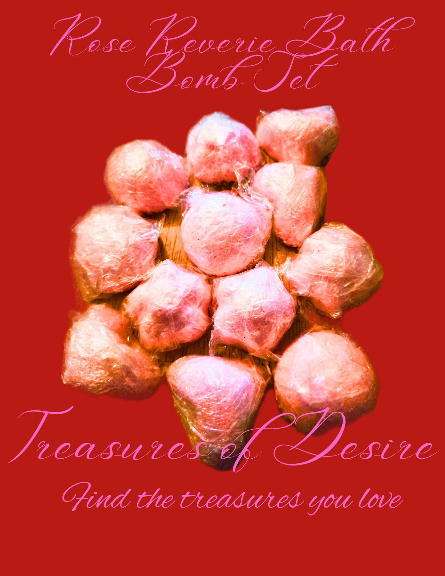 Rose Reverie Ritual Bath Bomb Set