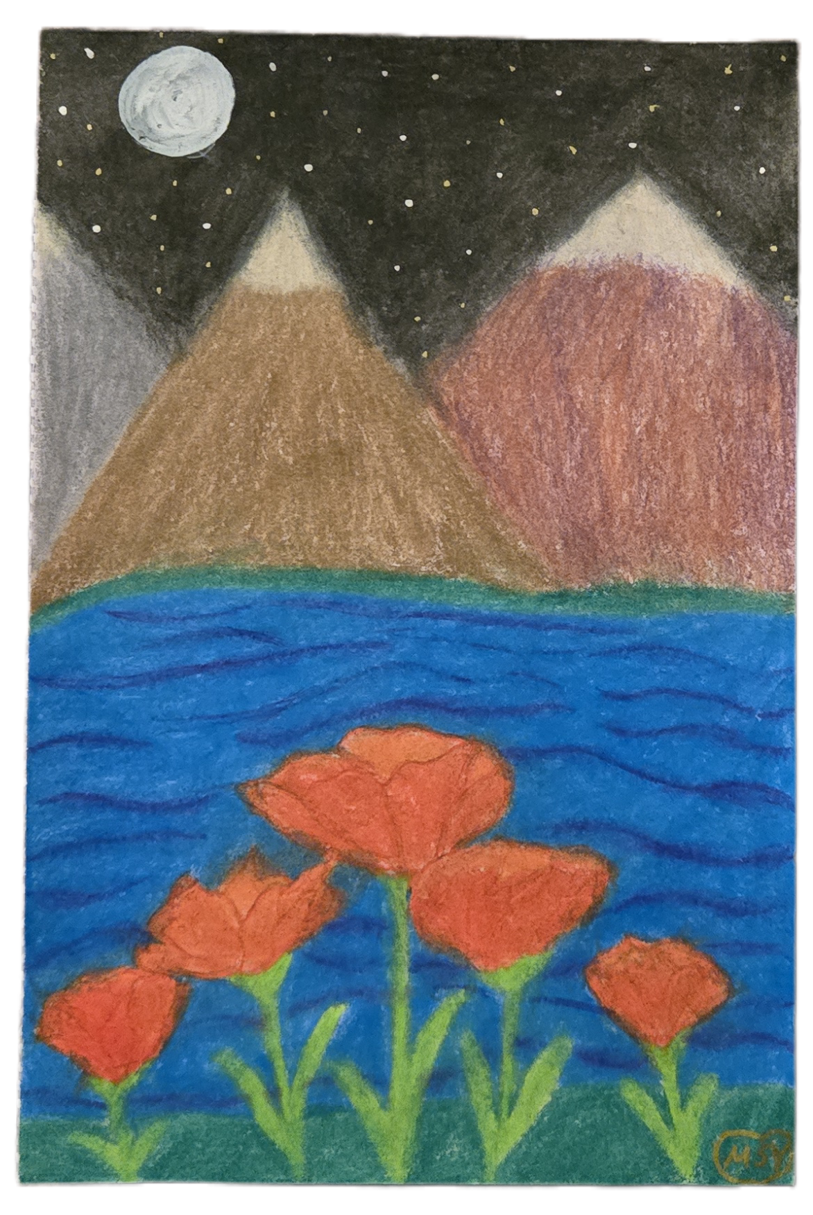 The Moon Remembers Flowers