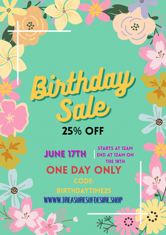 Birthday Sale
