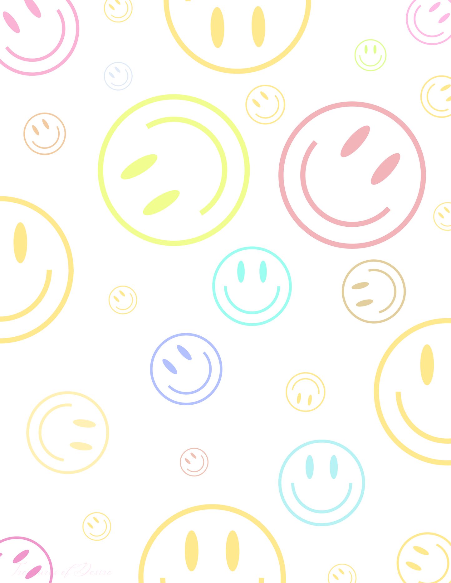 Smiles Stationary Set Digital Download