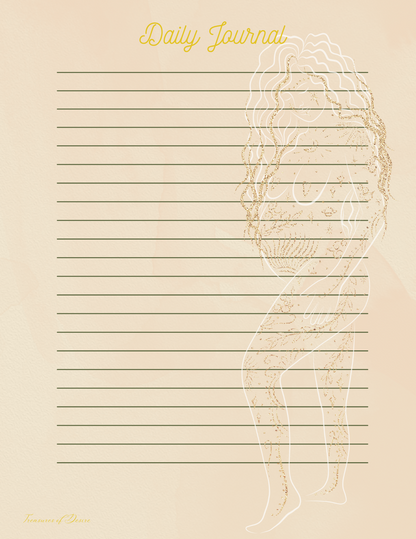 Goddess Journal Digital Download