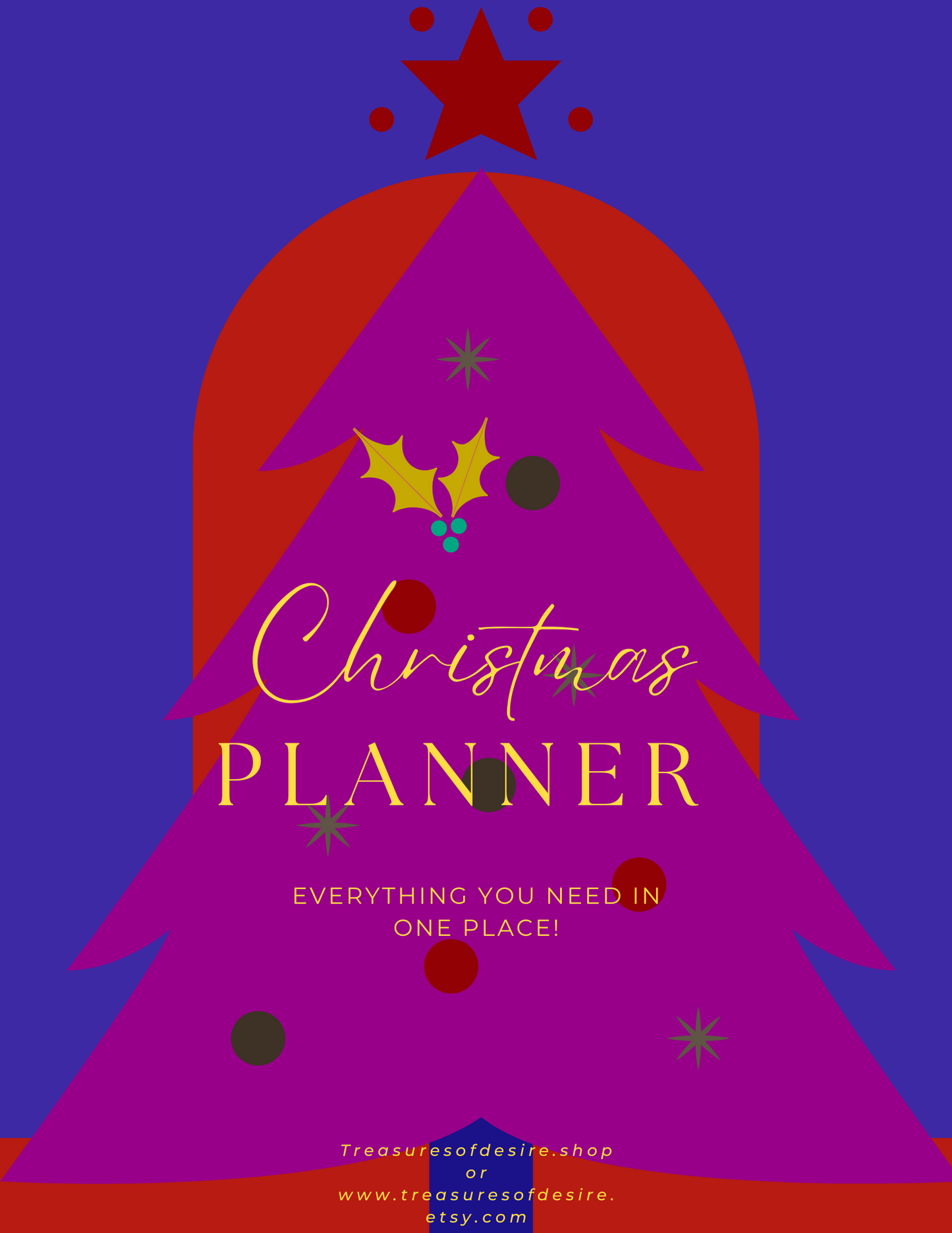 Christmas Planner Digital Download