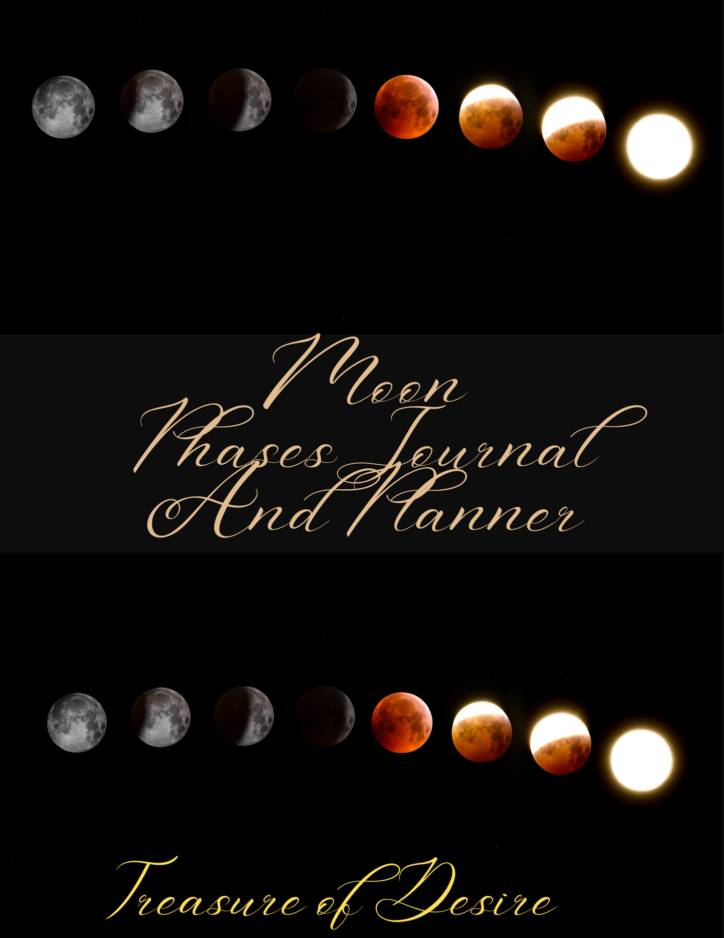 Moon phases Journal and Planner