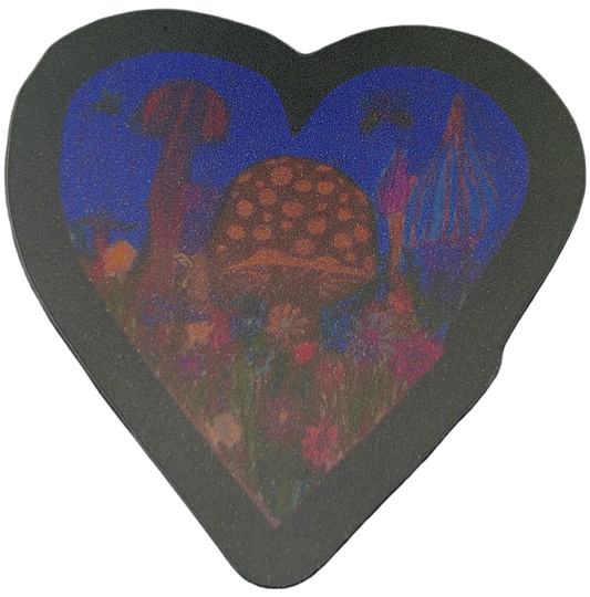 Mushroom Love Sticker