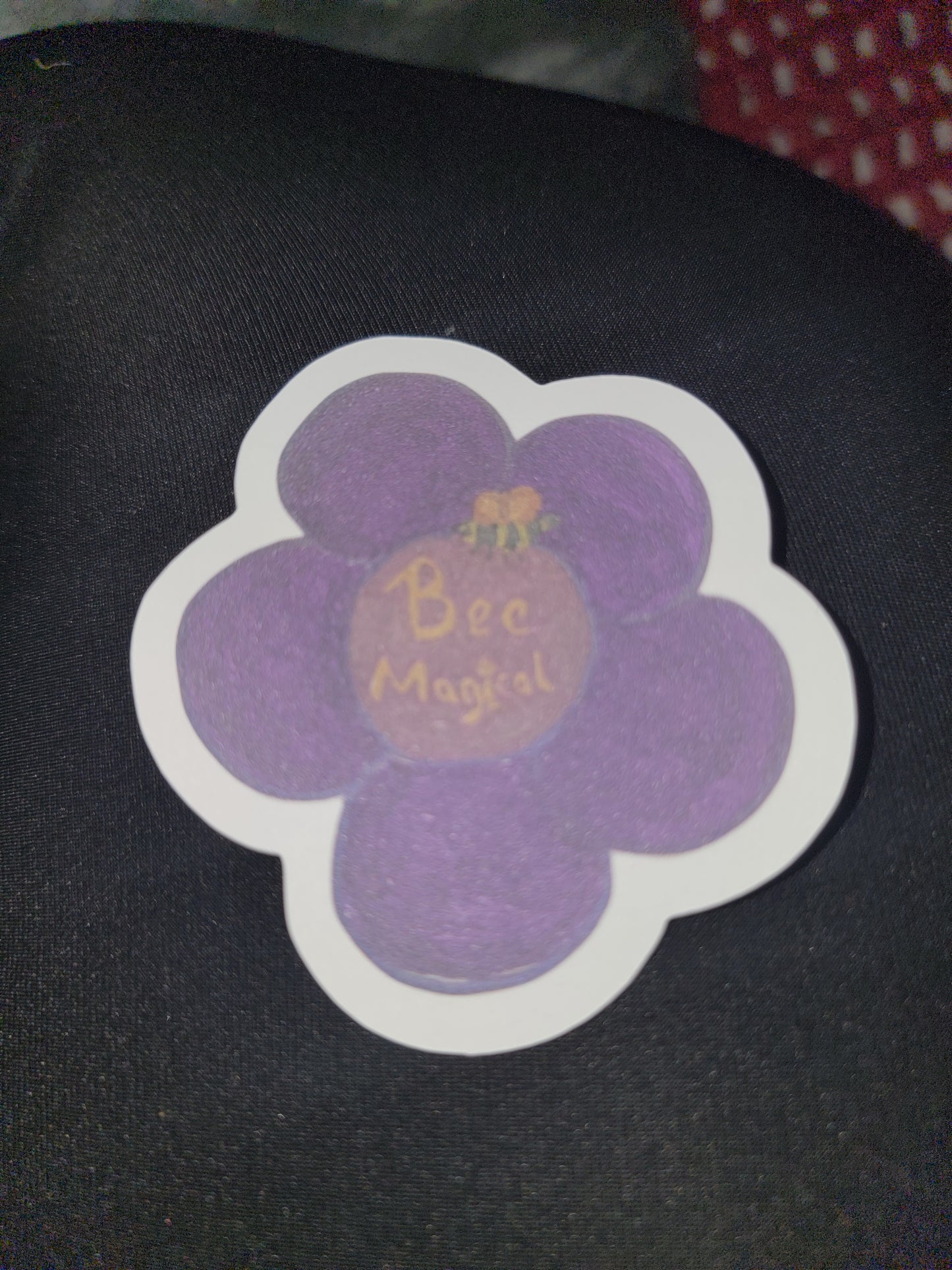 Bee Magic Flower Sticker