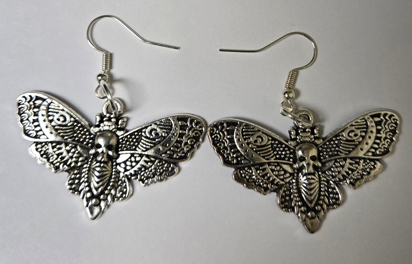 Death Moth Earings