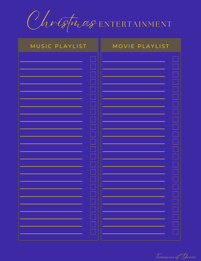 Christmas Planner Digital Download