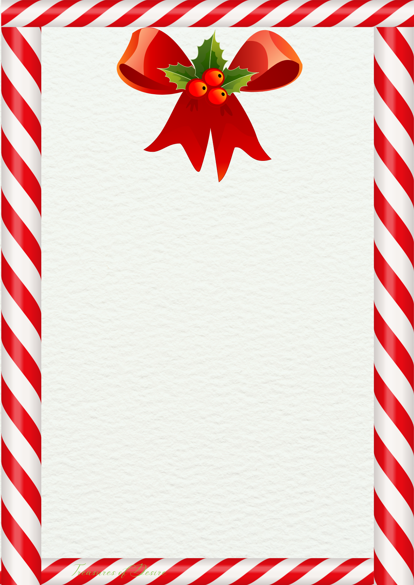 Christmas Stationary Set 1 Digital Download