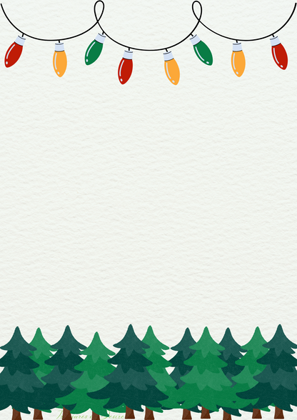 Christmas Stationary Set 1 Digital Download