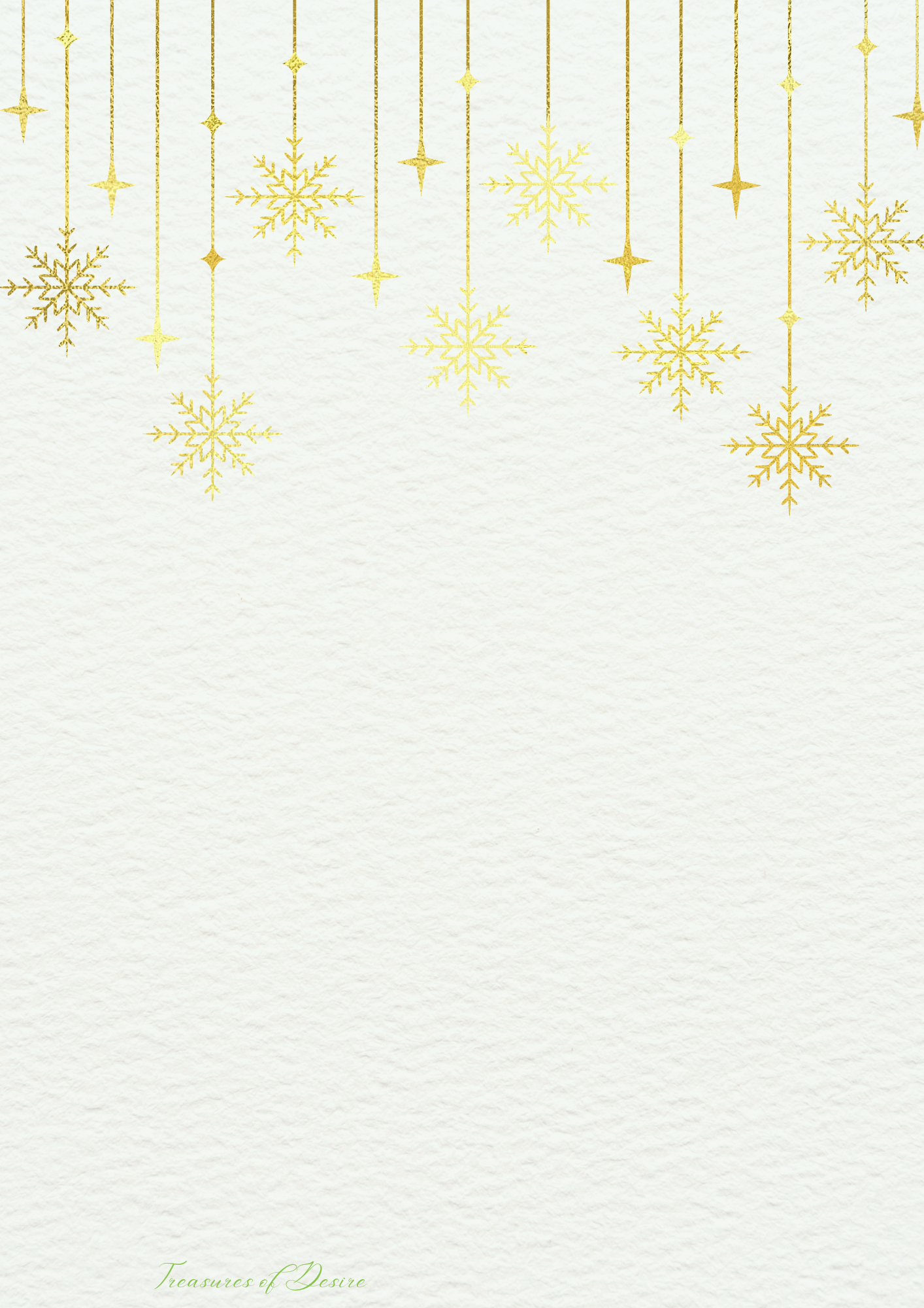 Christmas Stationary Set 1 Digital Download