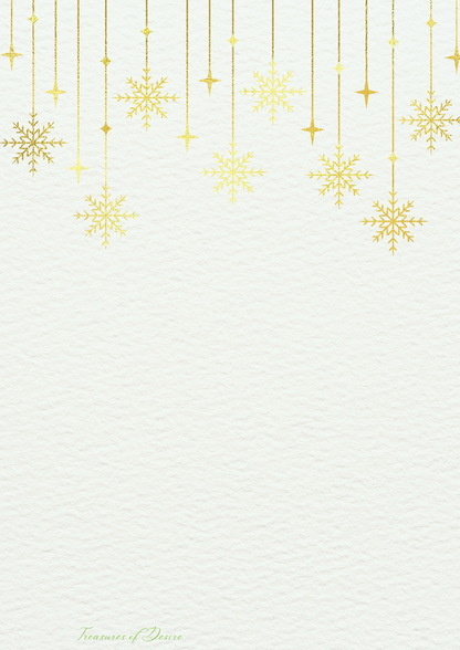 Christmas Stationary Set 1 Digital Download