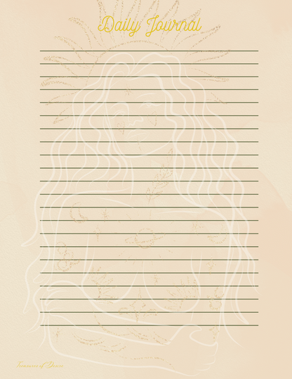 Goddess Journal Digital Download