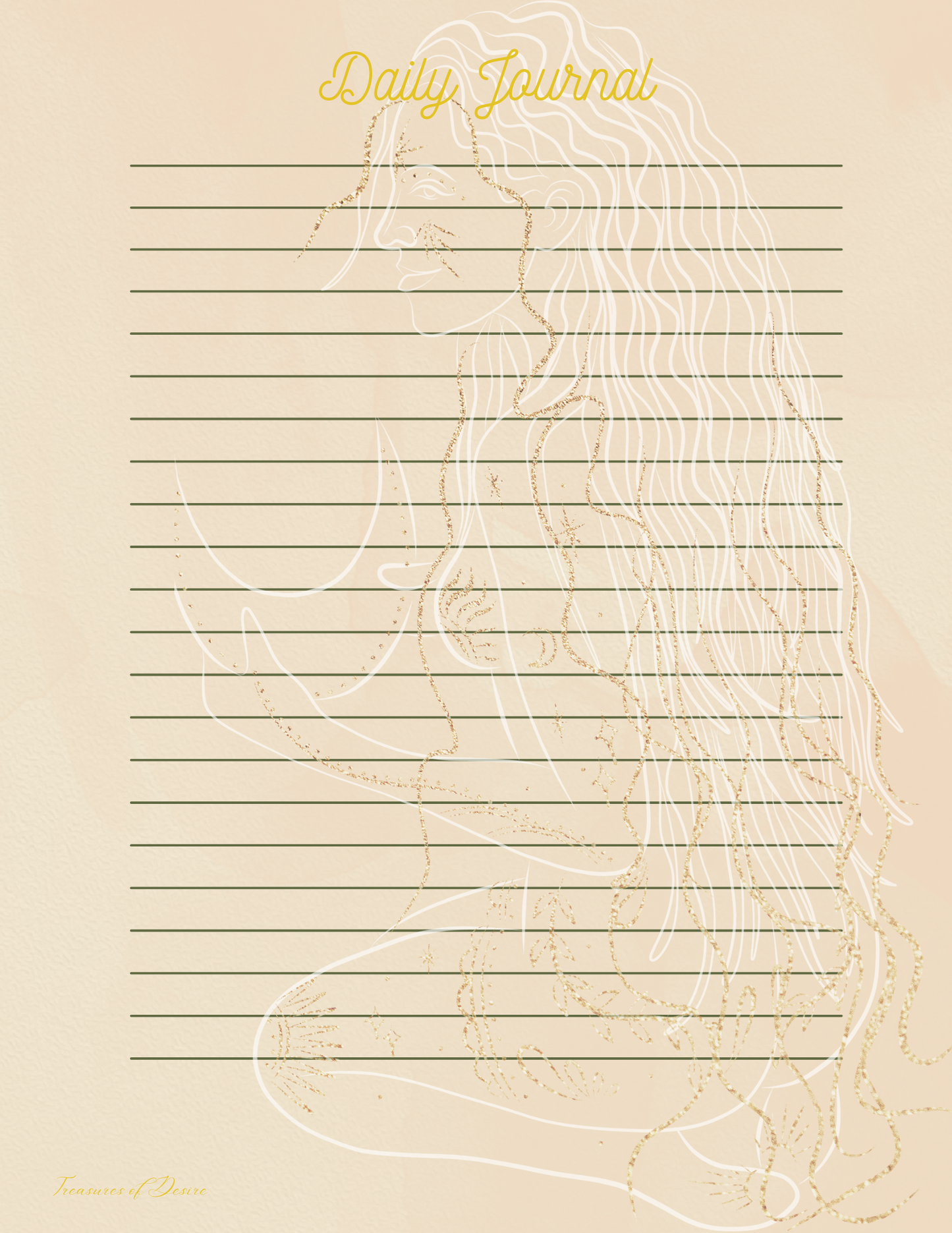 Goddess Journal Digital Download