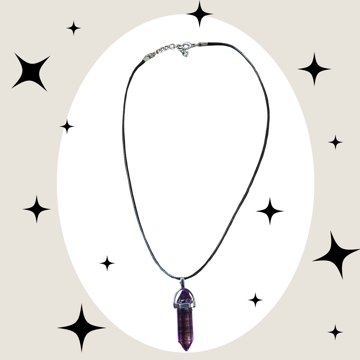 Amethyst Crystal Necklace