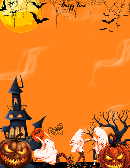 Halloween Stationary Set