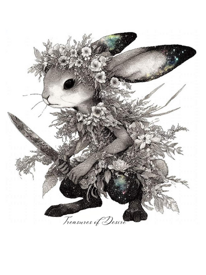 Nyx Magical Bunny Poster Digital Download