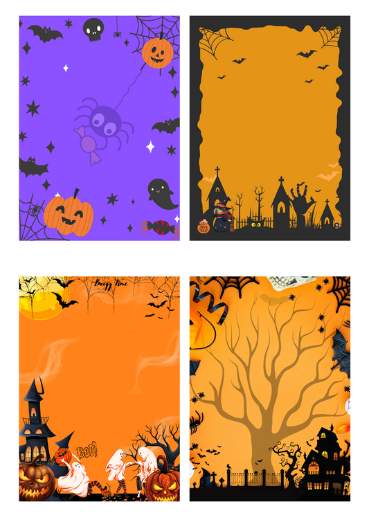 Halloween Stationary Set