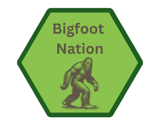 Bigfoot Nation Decal